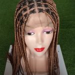 Full Lace Knotless Braid Wig – Hand Braided Glueless Wig for Women