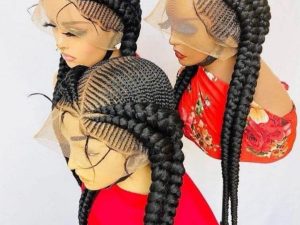 2-Part Braid Unit – Natural Scalp Finish Protective Wig